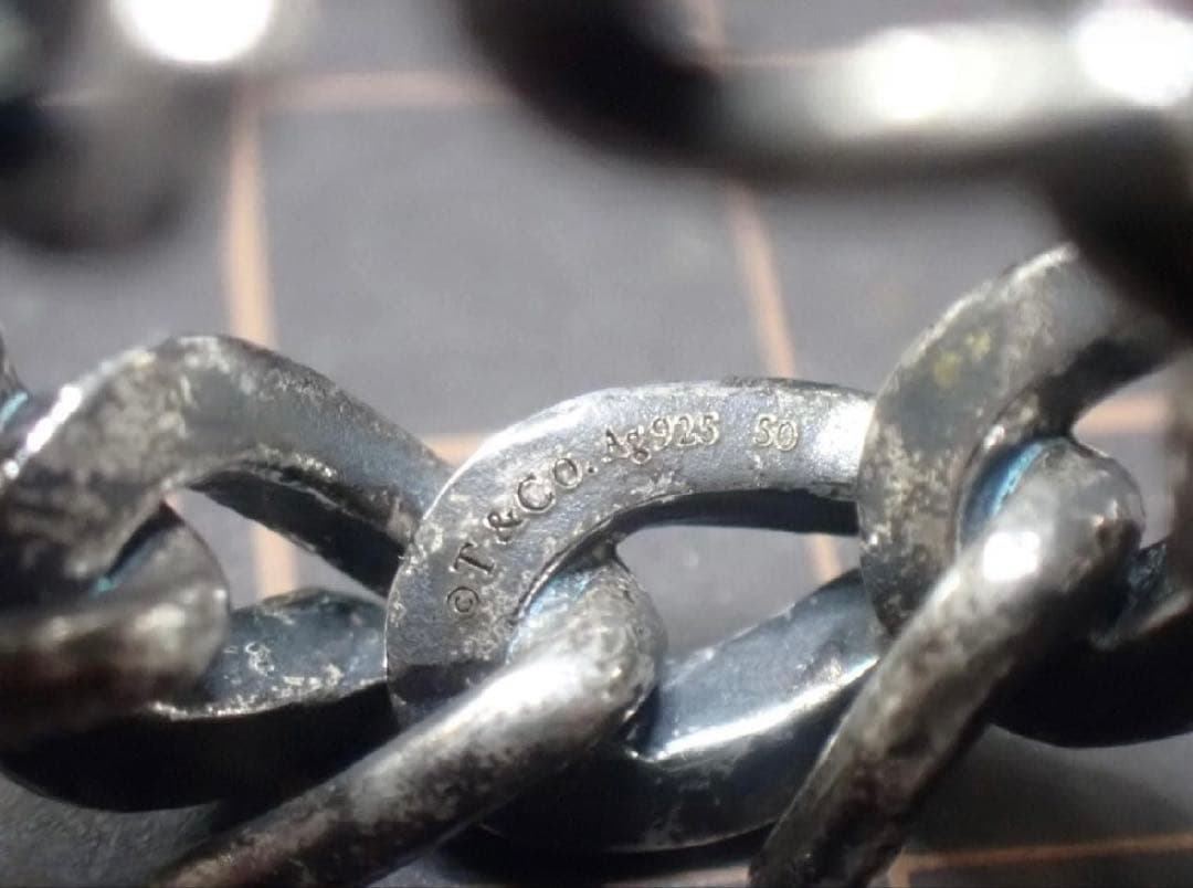 ティファニー フォージ リング いぶし仕上げ 指輪 シルバー925 指輪 11