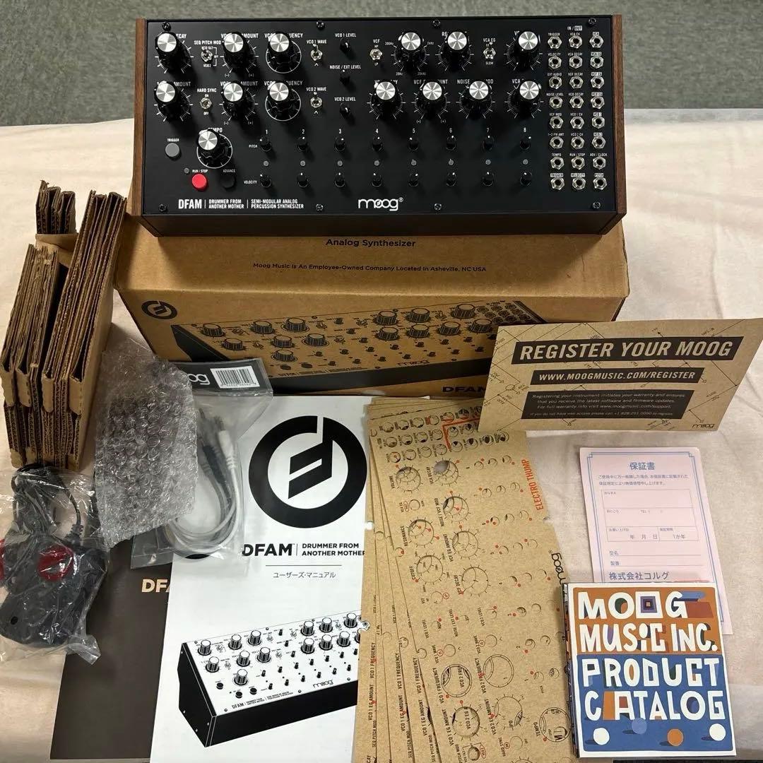 美品　MOOG DFAM KORG モーグ　コルグ Amazon.co.jp: MOOG DFAM セミモジュラー・アナログ・パーカッション