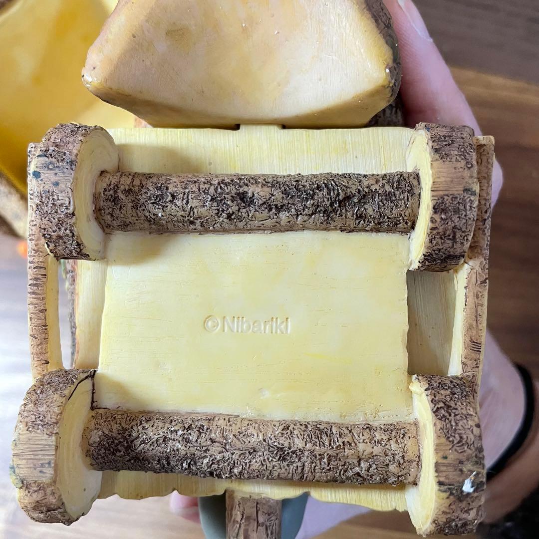 廃盤】となりのトトロ 二馬力 お花機関車 プランターカバー 美品 箱付