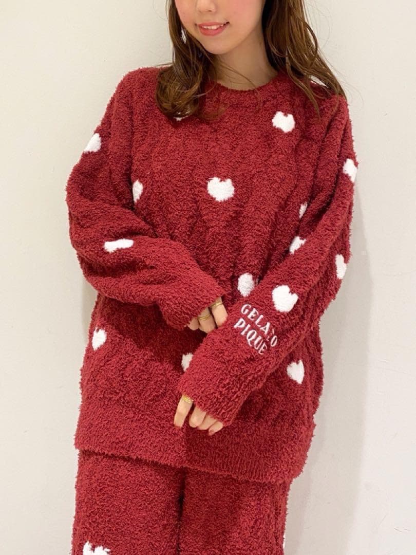 gelato pique ハートアランプルオーバー＆ロングパンツ