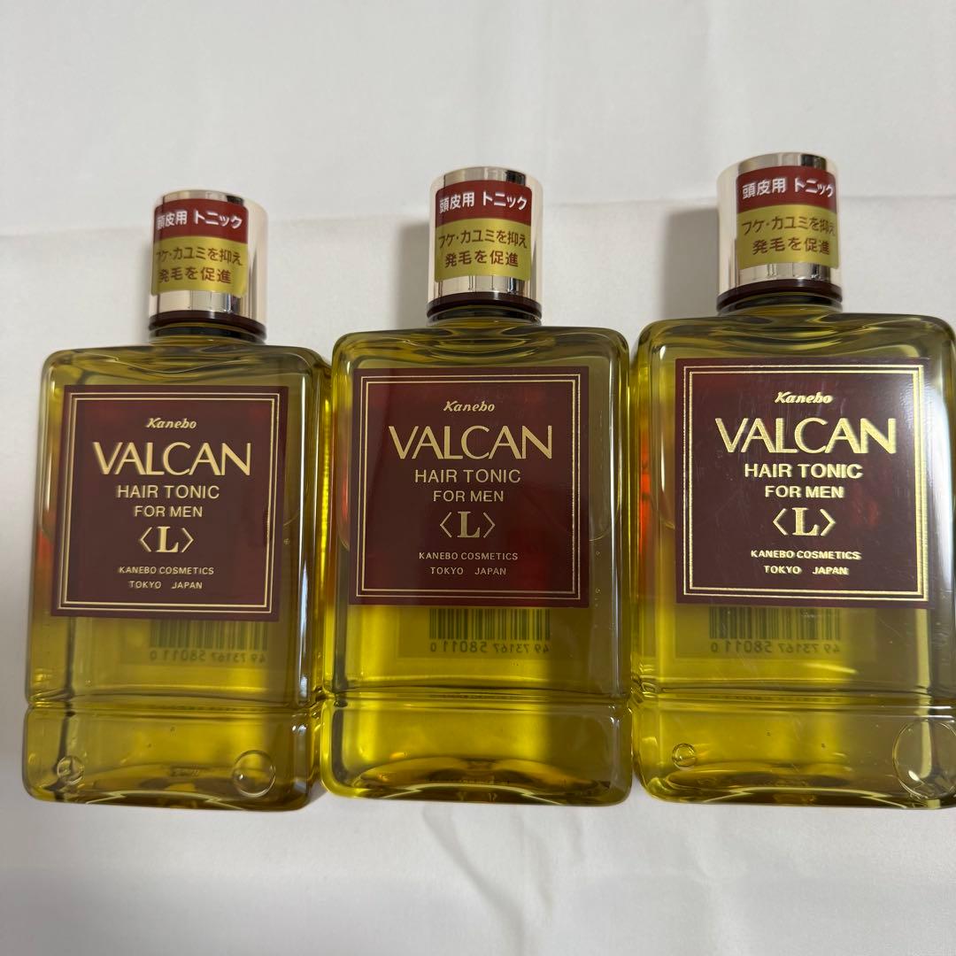 新品未開封　カネボウ バルカン ヘアトニック フォーメン 300ml 3個セット