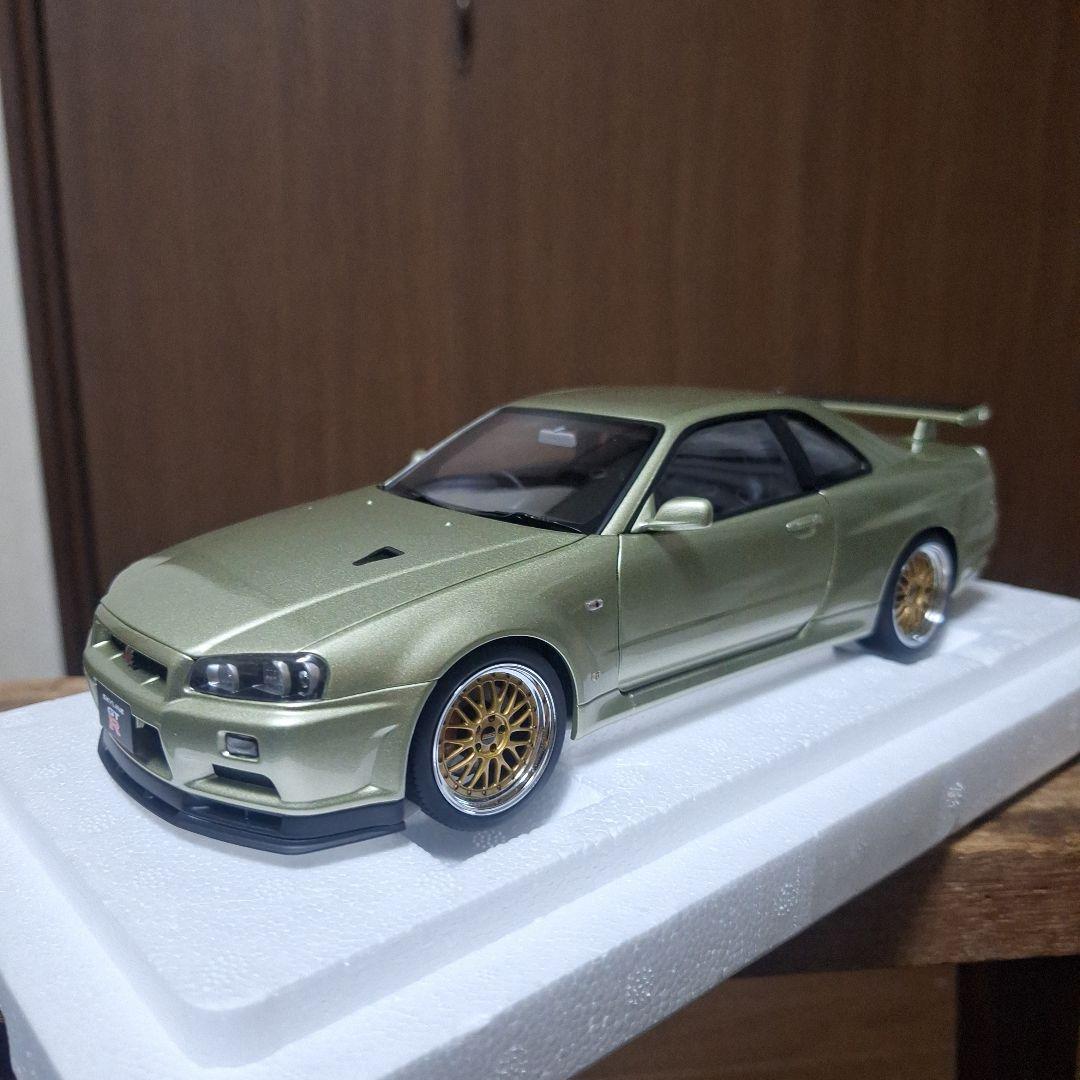 オートアート　日産　スカイライン　GT-R　BBS　ミニカー　1/18