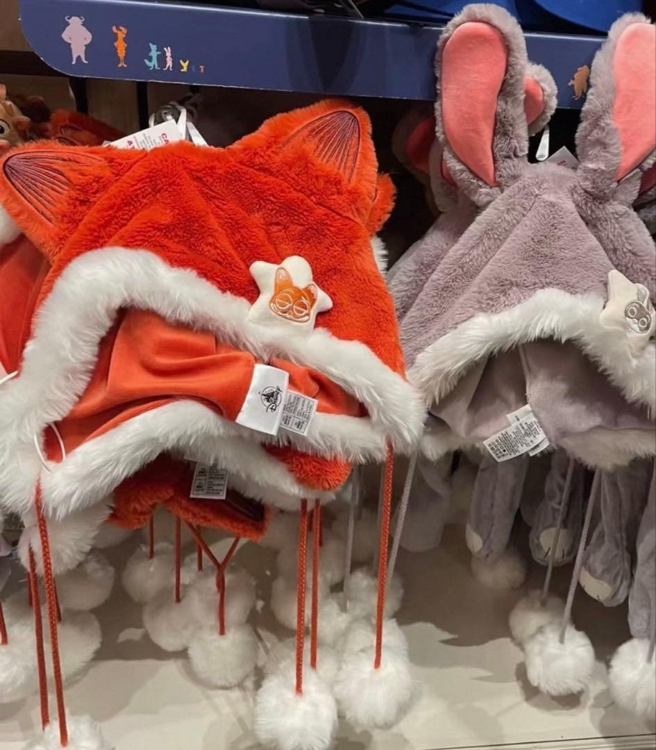 上海ディズニー 限定ズートピア ニック ジュディ ファンキャップ 帽子2