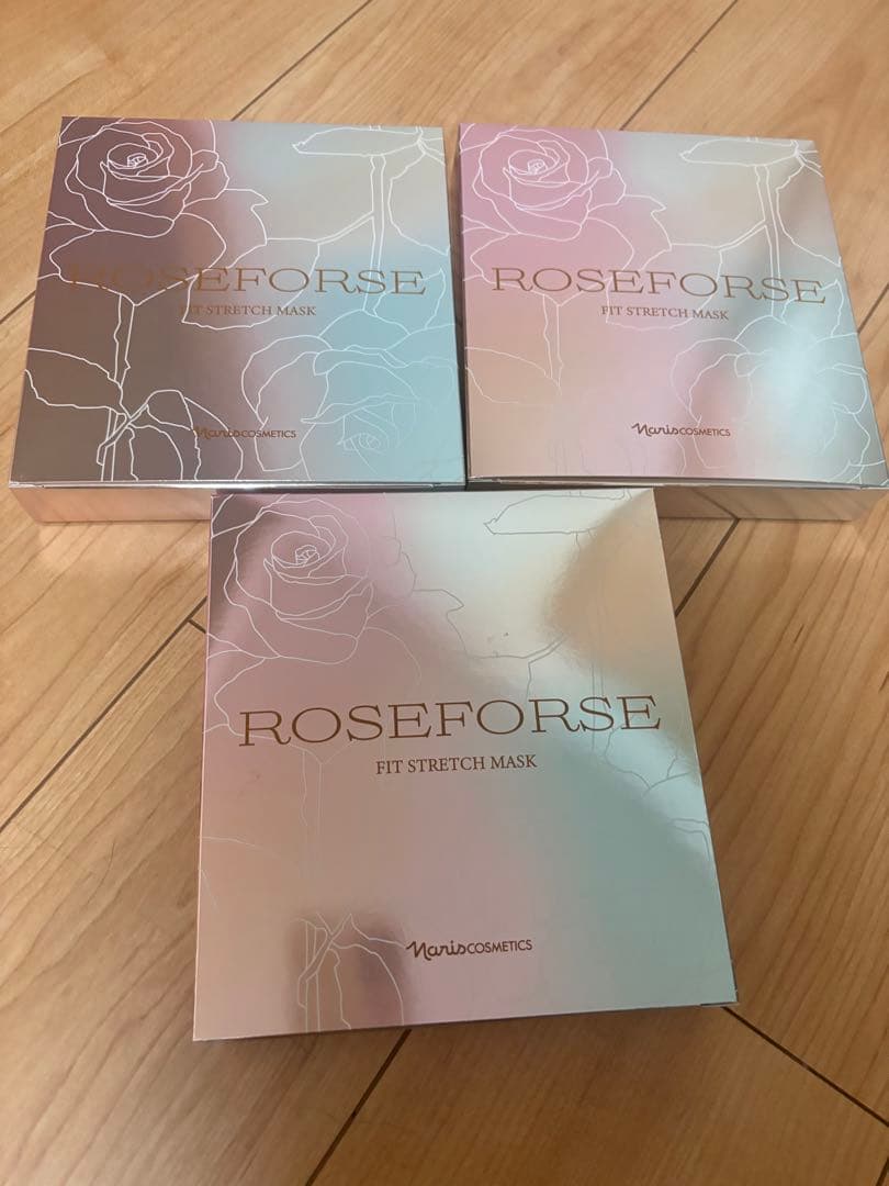 ナリス化粧品ロゼフォースフィットストレッチ マスク(高保湿マスク) 6枚入り4箱