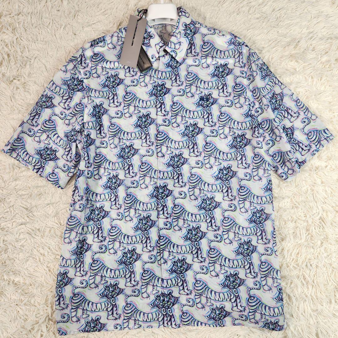 未使用タグ付き Dior HOMME ケニーシャーフ アニマル柄 M