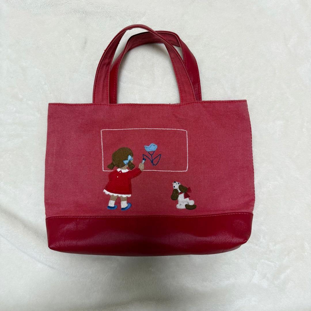 familiar デニムバッグ