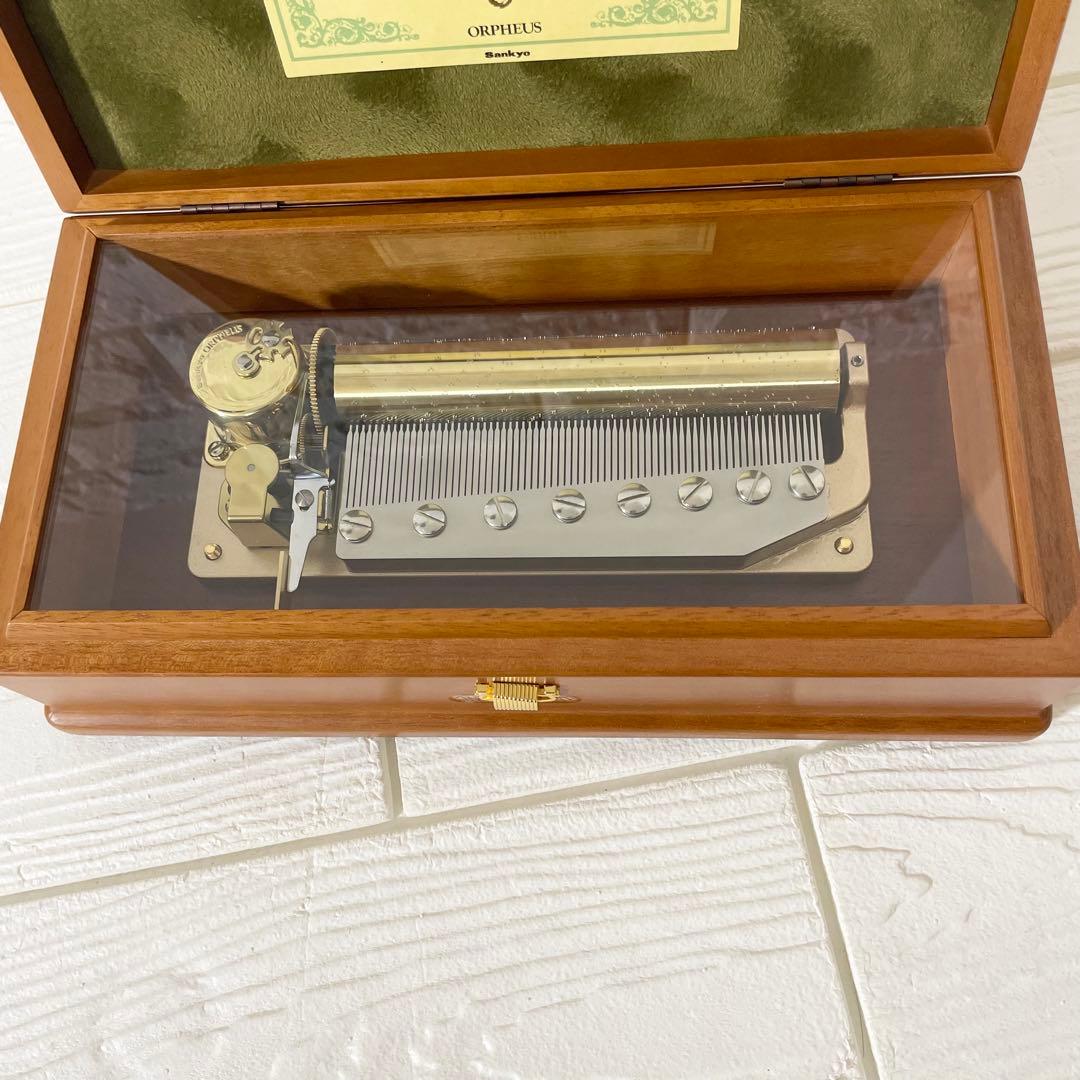 ダイレクト出版 【未使用に近い】オルフェウス 72弁 オルゴール カノン