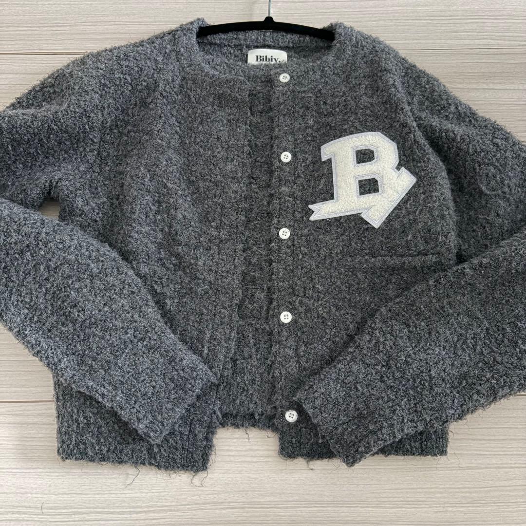 Bibiy. STELLAR OPEN CARDIGAN グレー - メルカリ