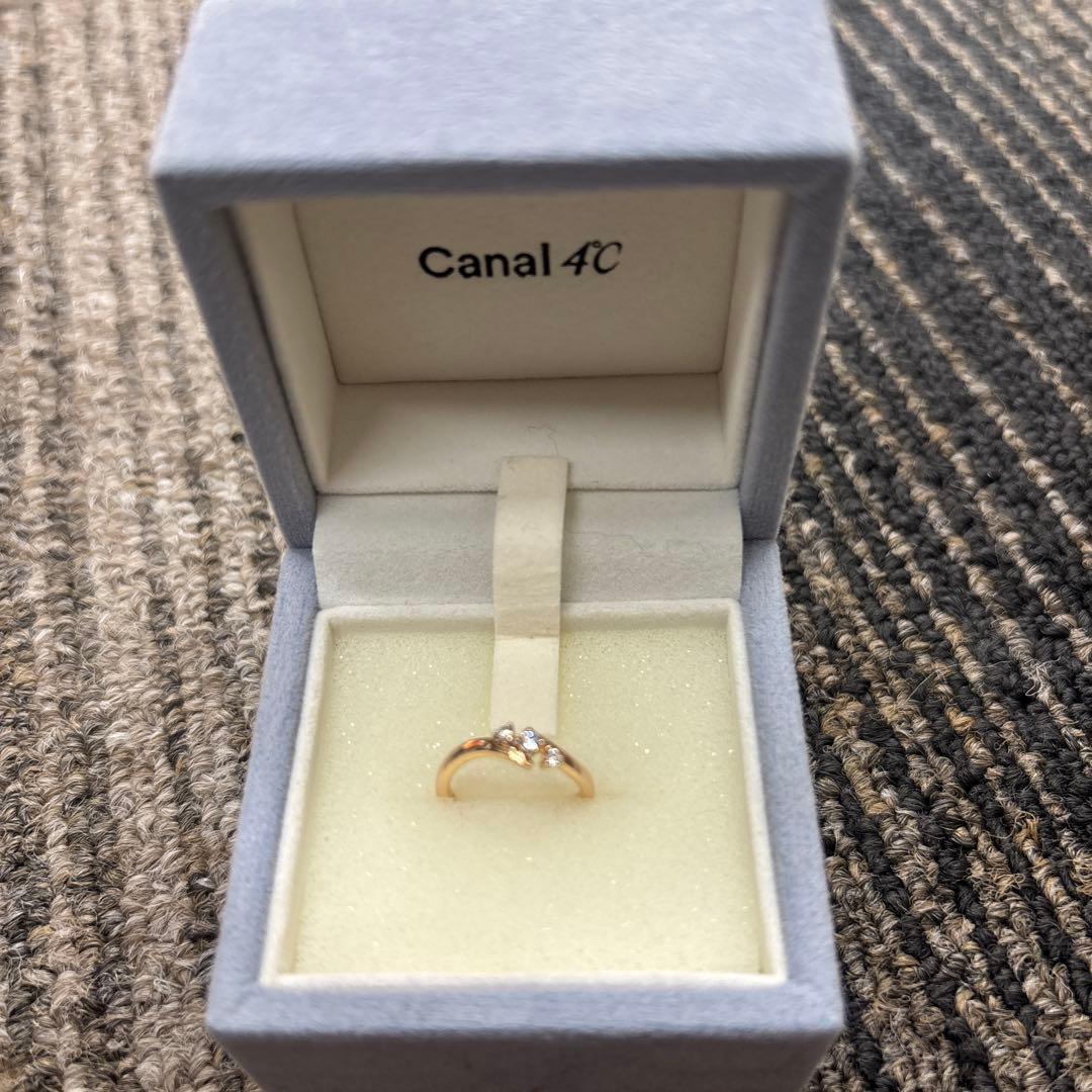 Canal 4℃ ピンキーリング　ピンクゴールド