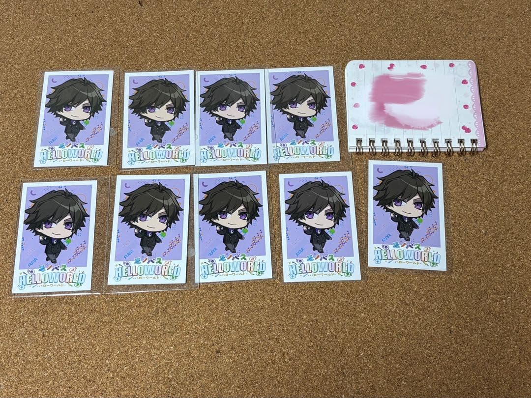 モノパス スマイル HELLO WORLD チェキ風トレカ