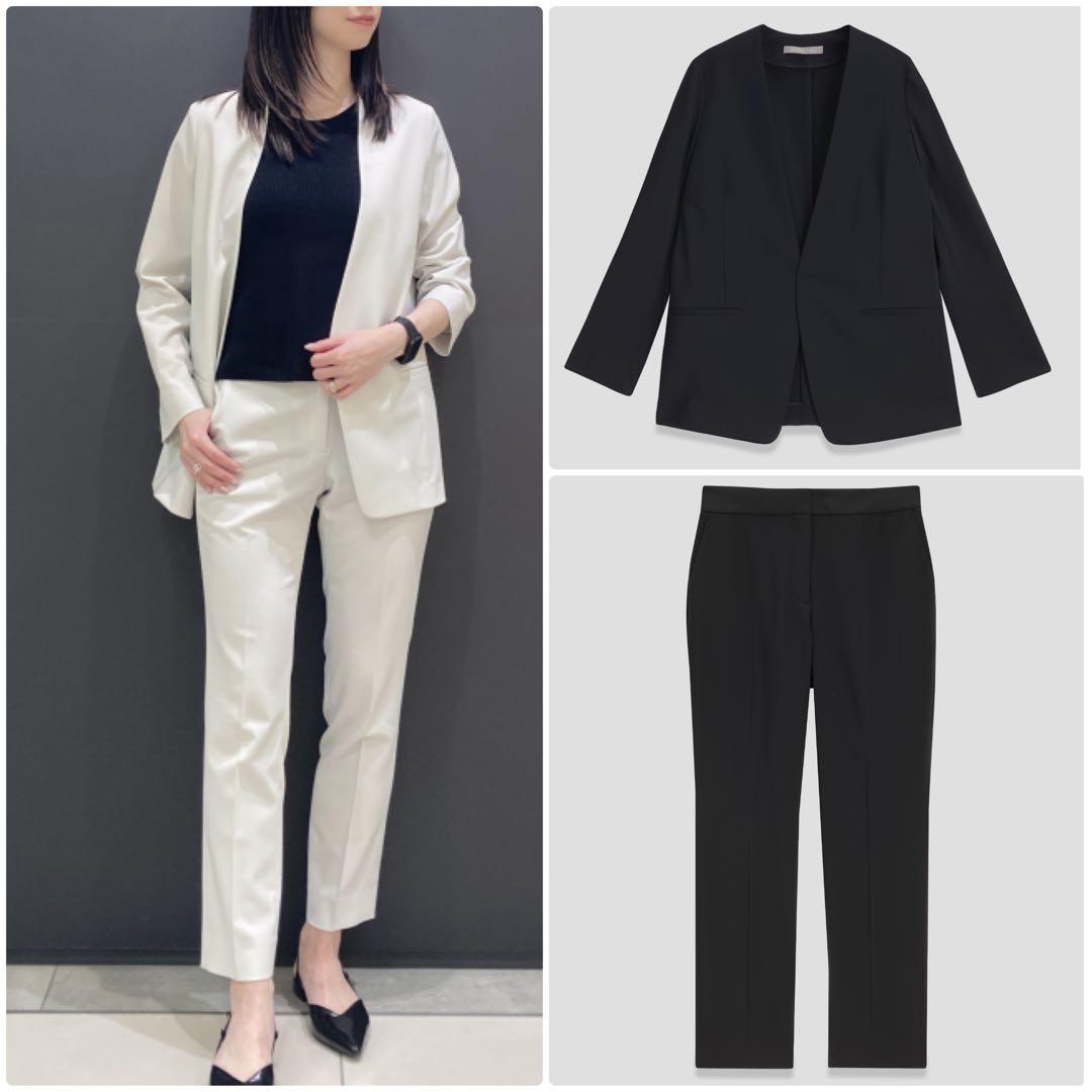 theory luxe 24SS Sycamore2 パンツスーツ　黒　36