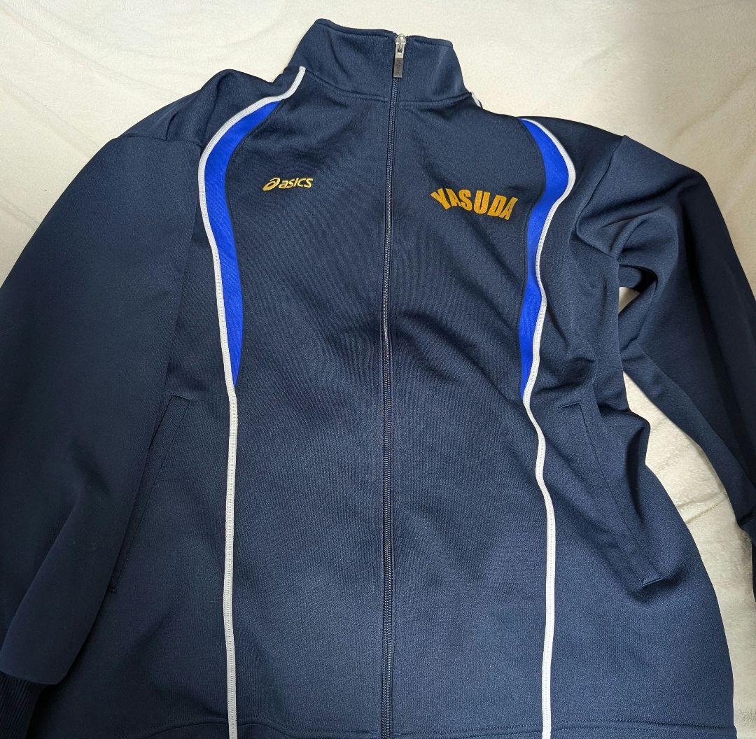 安田学園 学校指定 ジャージ 名前刺繍入り サイズL 上下セット - メルカリ