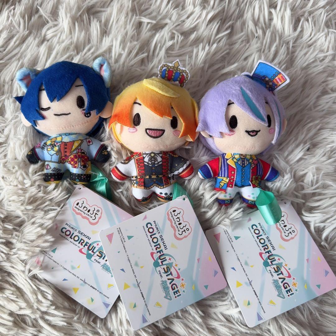 プロセカ ふわぷち マスコット ワンダーマジカルショウタイム 3種