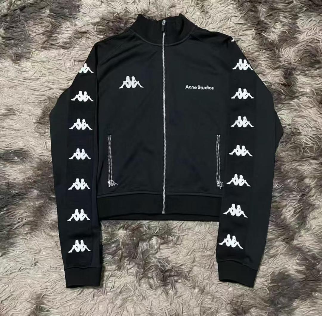 Acne Studios ブラック ナイロンジャケット - メルカリ