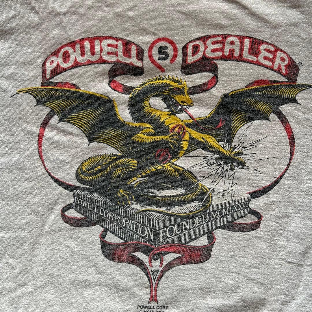 Powell tシャツ　L ドラゴン