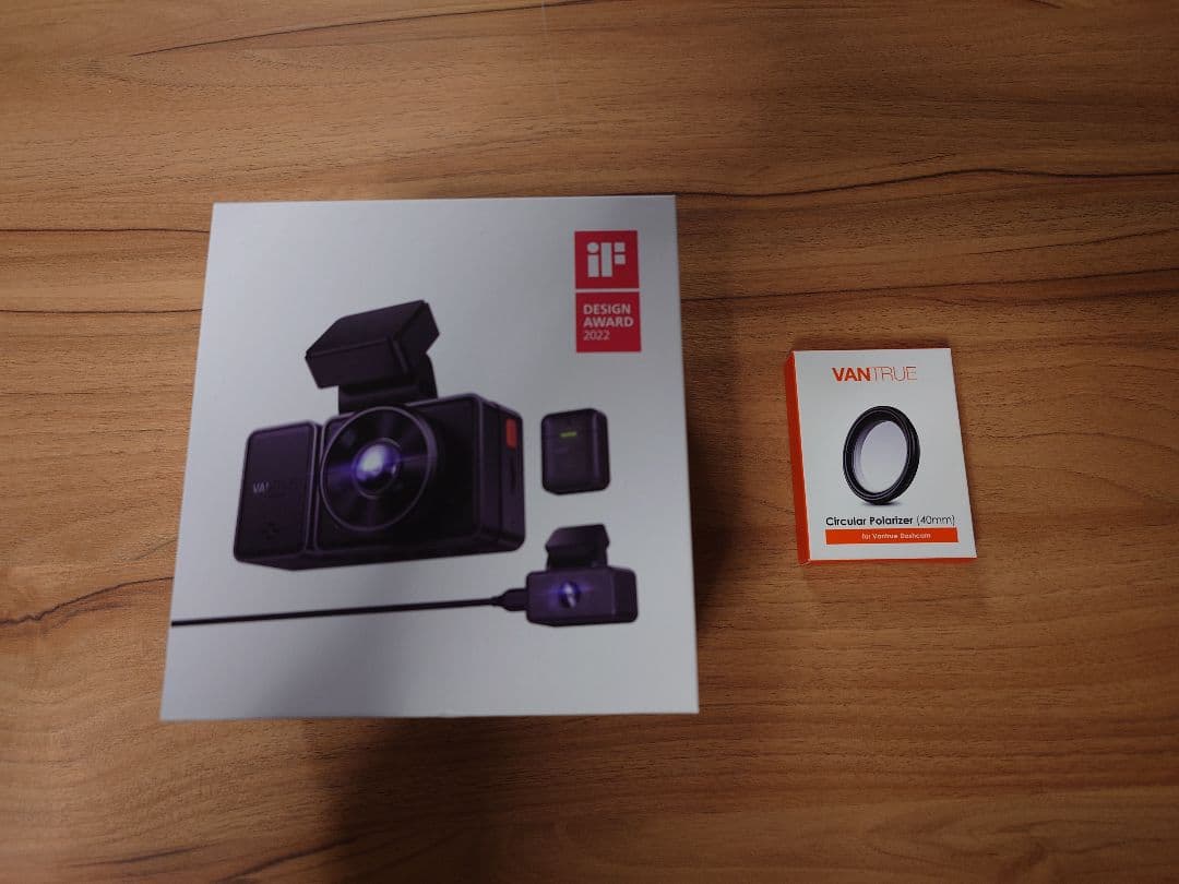 VANTRUE E3 CPL偏光フィルターセット