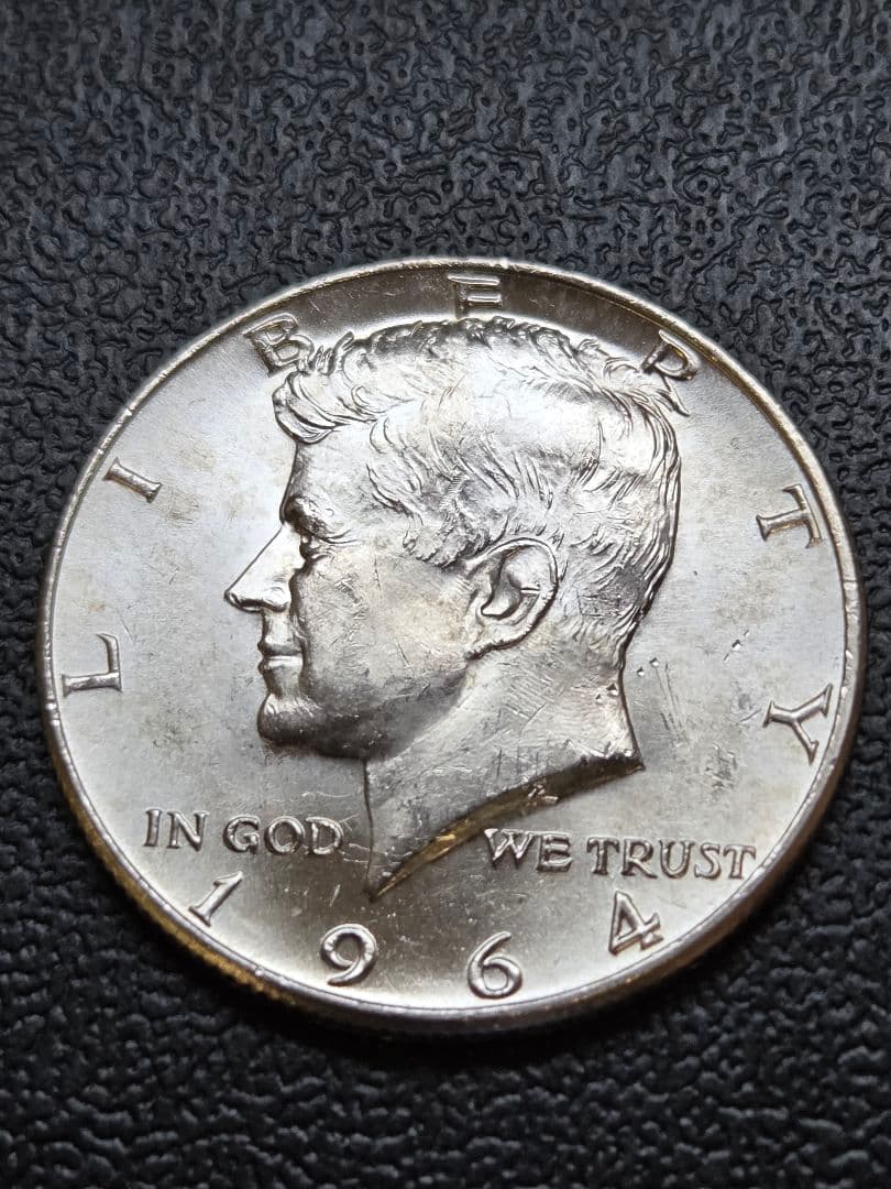 1964年 アメリカ合衆国 ハーフドル銀貨