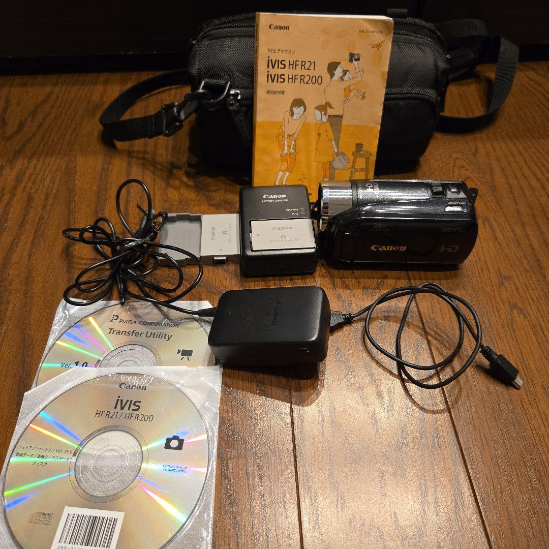 合馬公式アカウント1　Canon デジタルビデオカメラ HF R21