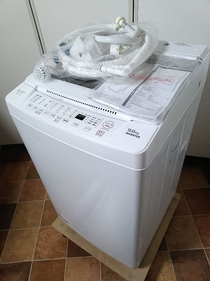 ヤマダ電気 全自動洗濯機 9kg YWM-TV90H1 22年製