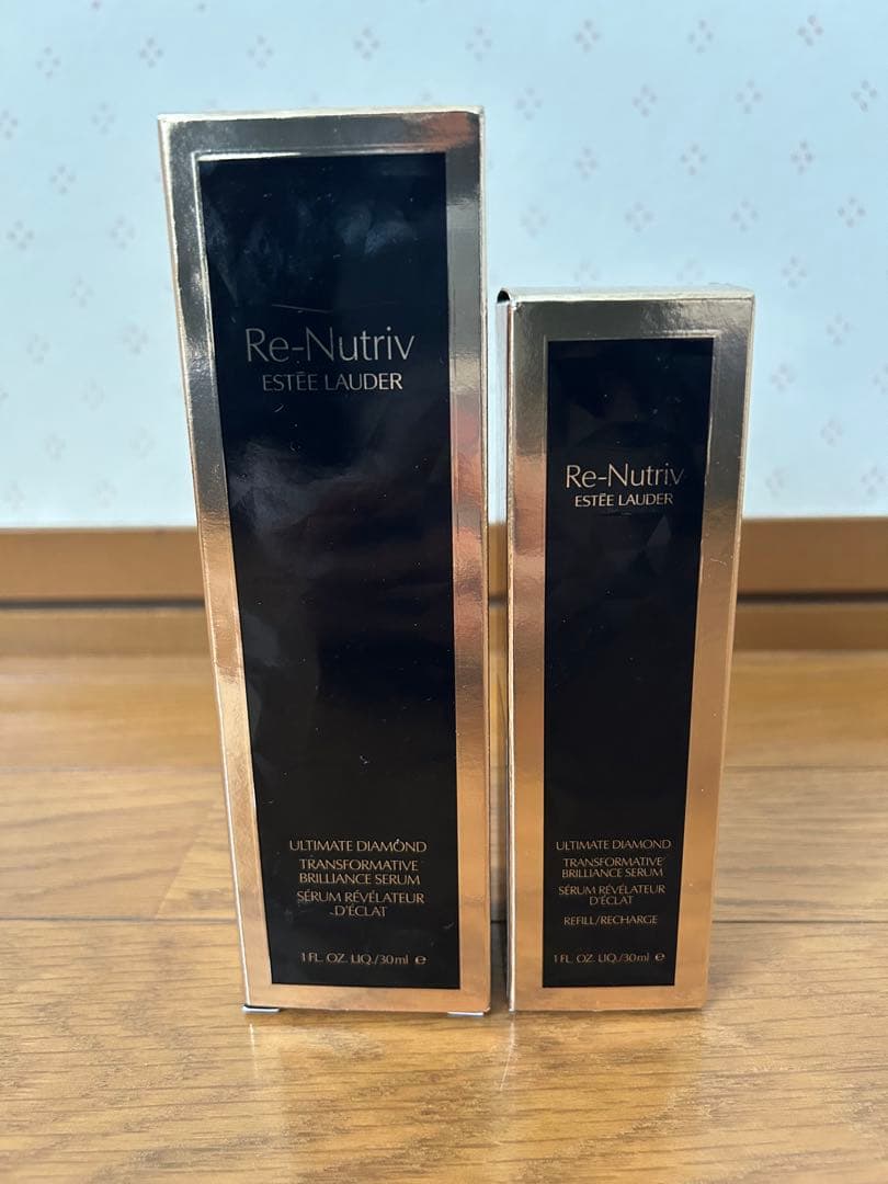 エスティローダー　リニュートリィブダイヤモンドブリリアンスセラム1本➕リフィル