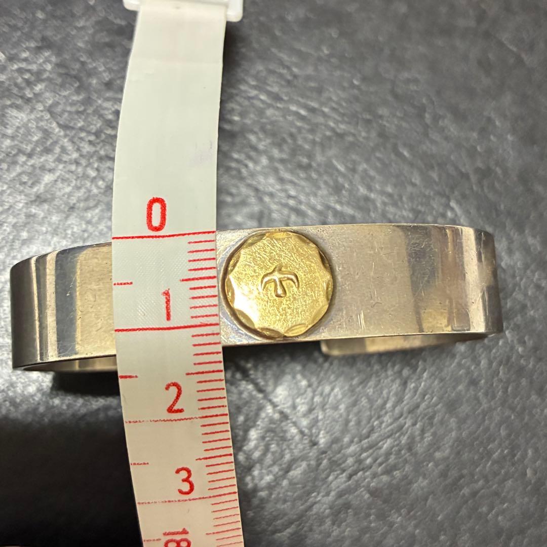 FYI♪さま専用】レア！goro's ゴローズ 平打ちブレス バングル M