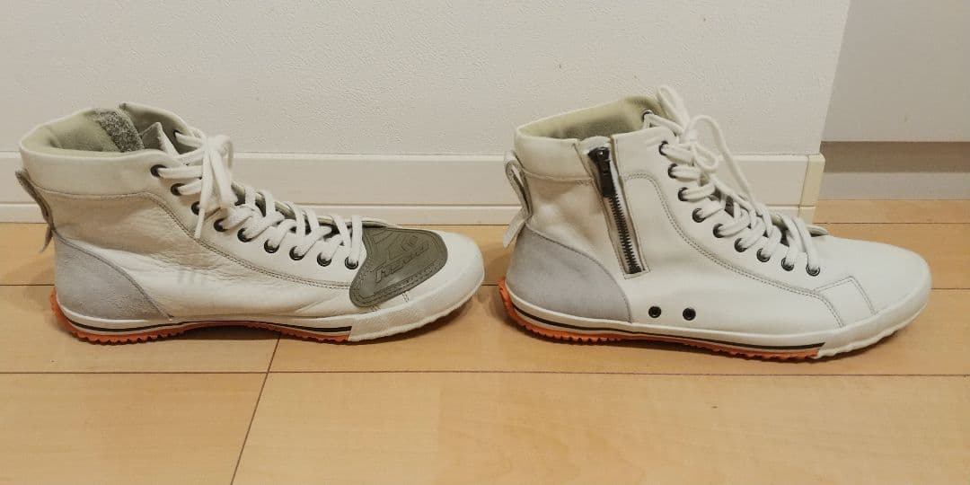 HYOD レザー ハイカットスニーカー Mサイズ S115620145 - 靴90s 希少