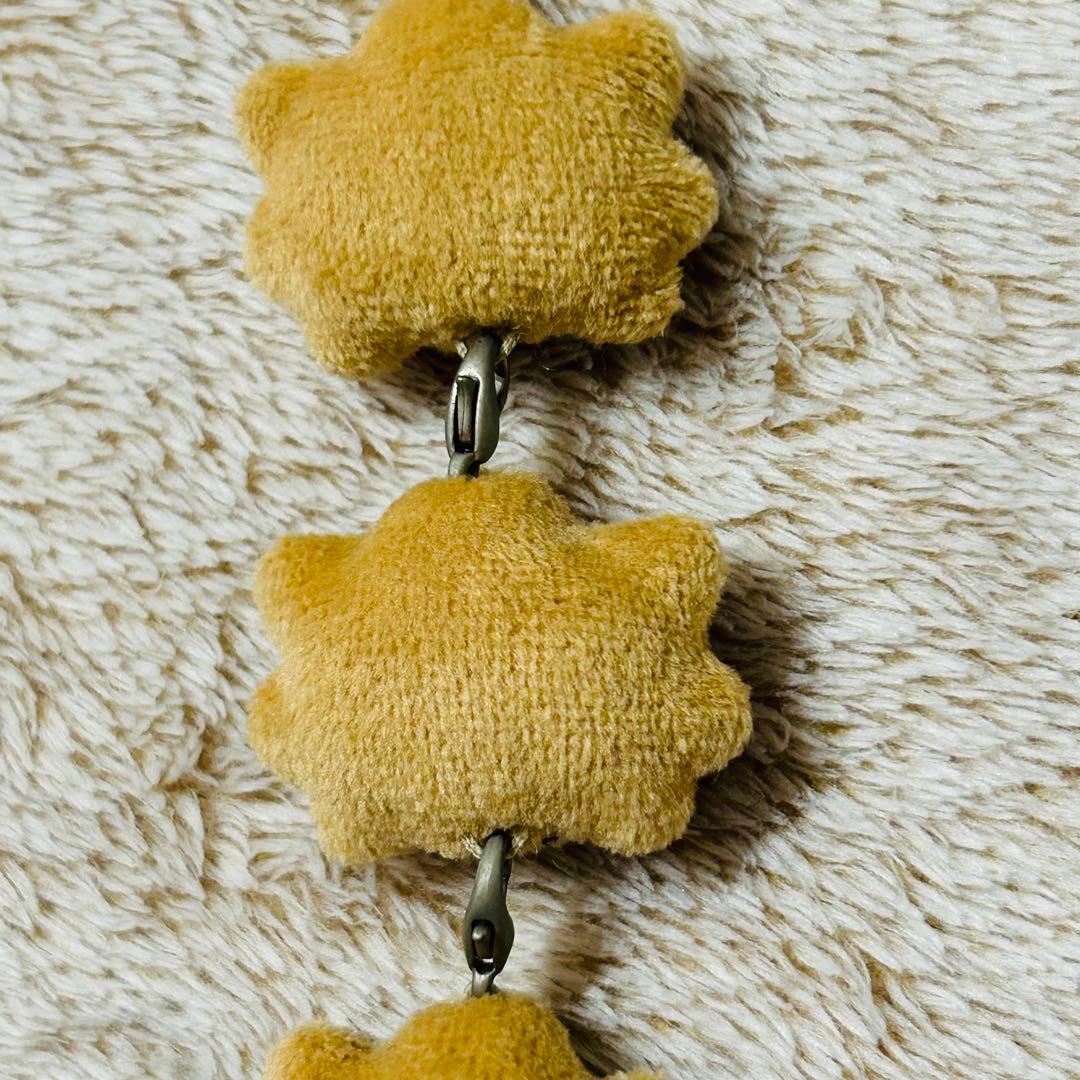 新品タグ付き】広島限定 3連もみじ饅頭 ぬいぐるみ ストラップ 平成