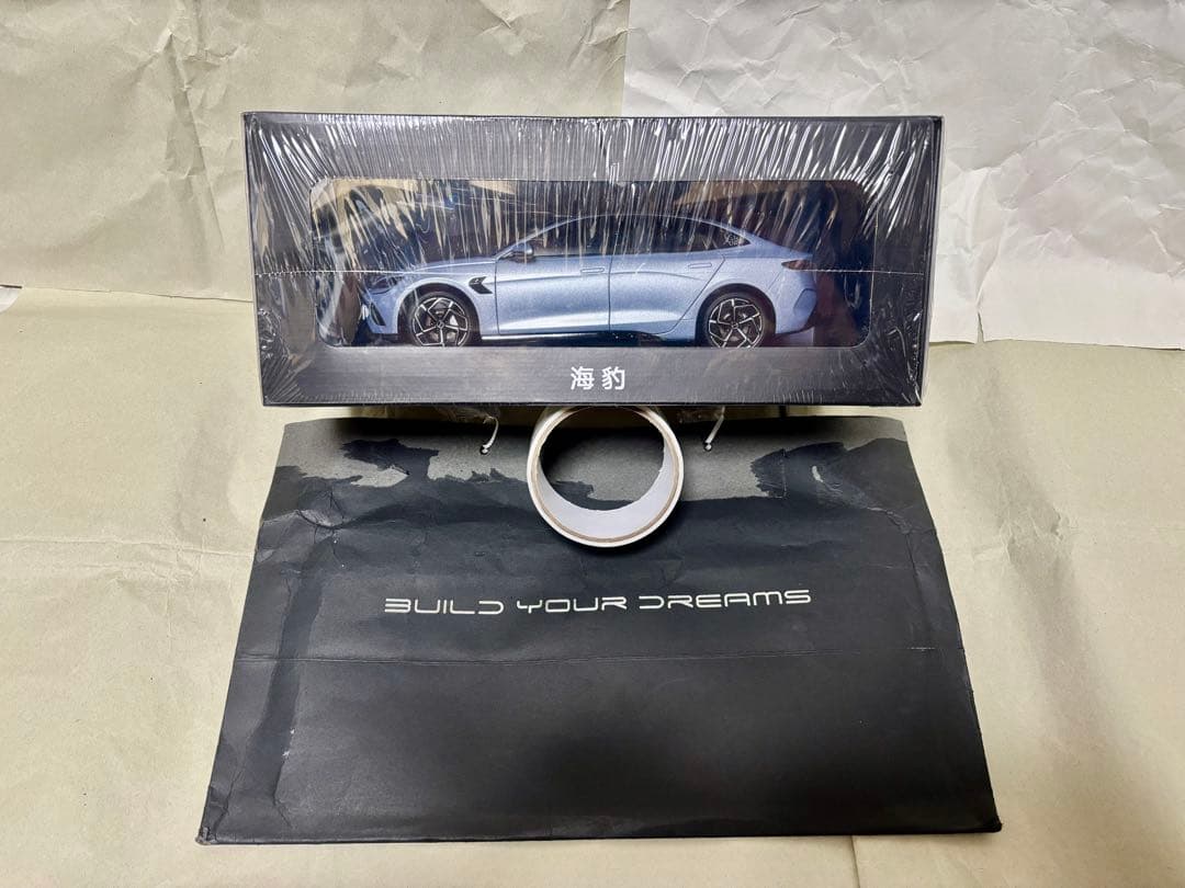 BYD SEAL 1:18 ミニカー アークティックブルー 開封品