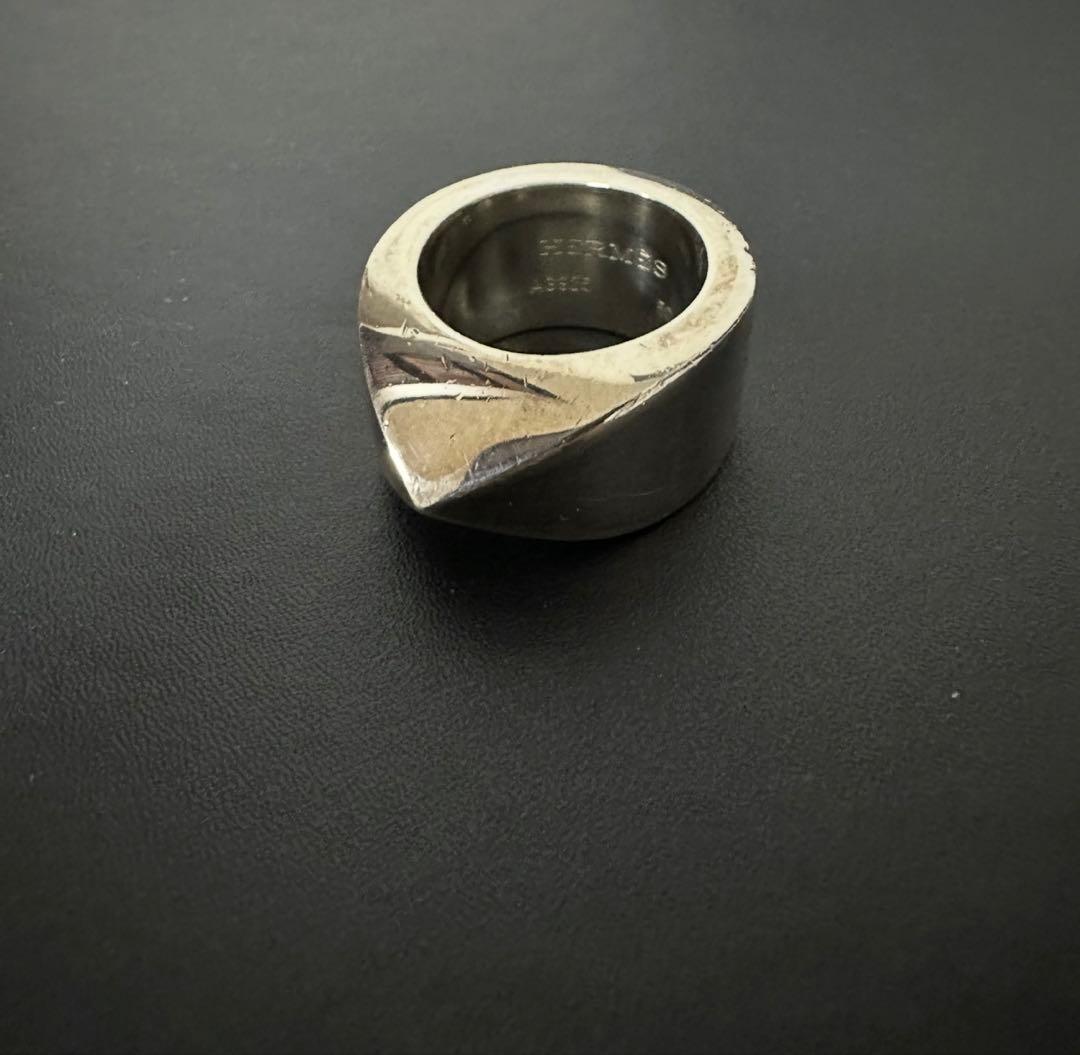 HERMES Medor メドール #50 10号　ヴィンテージ　リング