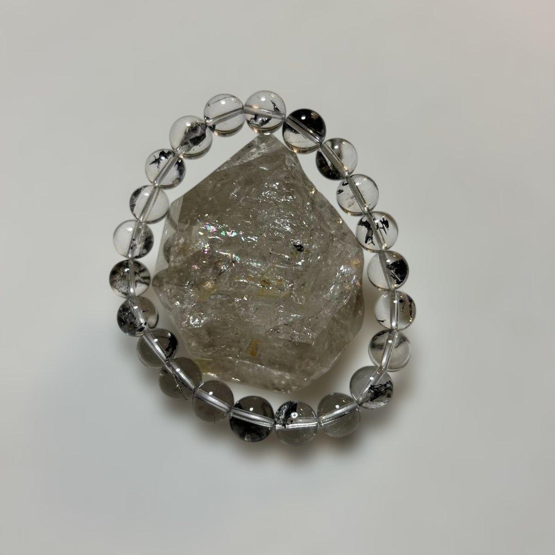 ハーキマーダイヤモンド　ブレスレット