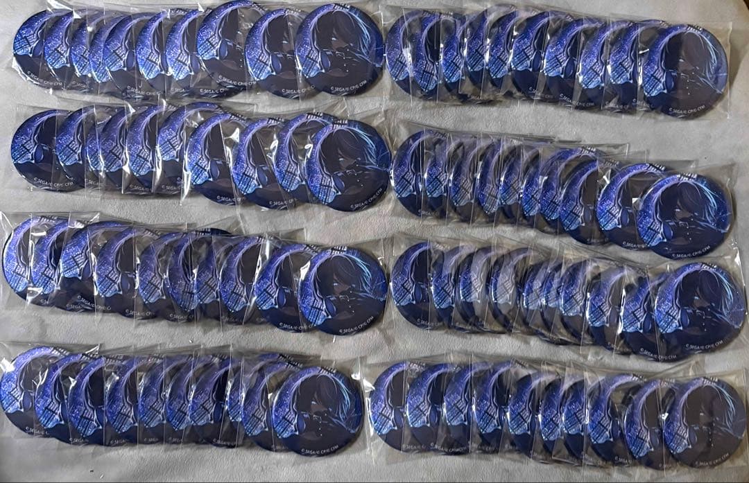 プロセカ 青柳冬弥 グリッター缶バッジ グリ缶 22B