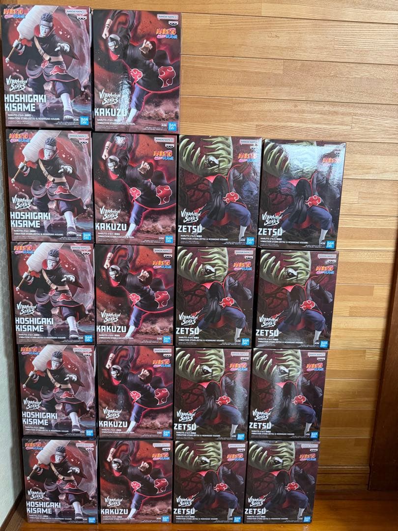 P*x様 NARUTO VIBRATION STARS 暁フィギュア新品未開封1