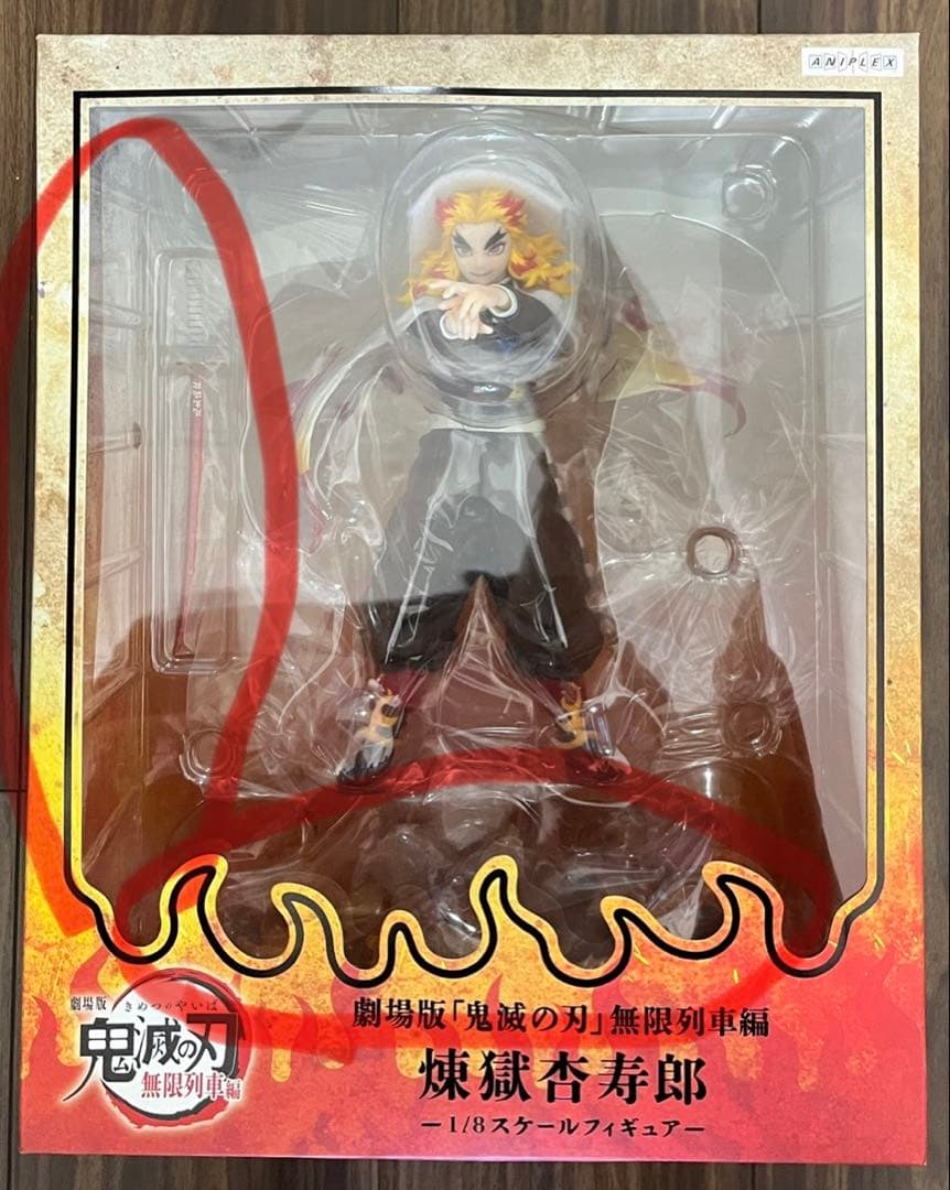 劇場版「鬼滅の刃」無限列車編 煉獄杏寿郎 1/8 完成品フィギュア 映画『鬼滅の刃』無限列車編 煉獄杏寿郎の1/8スケールフィギュアが予約