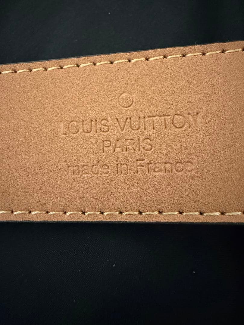 ルイヴィトン LV ベルト 美品 モノグラム 箱・保存袋付 あんしん鑑定