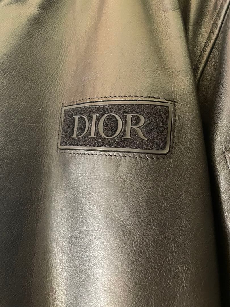 DIOR ディオール　レザージャケット　ブルゾン　21AW