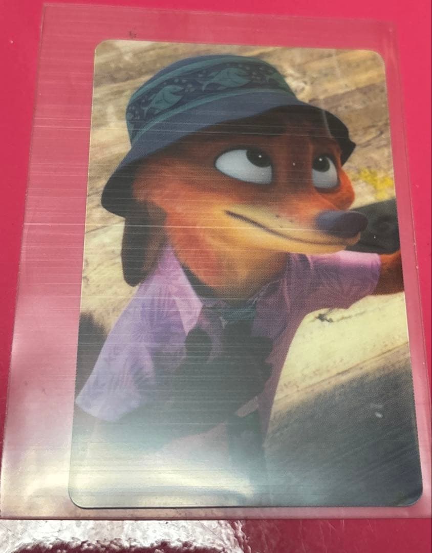 ズートピア2 オーマイカフェ 予約 特典 コレクションカード ニック