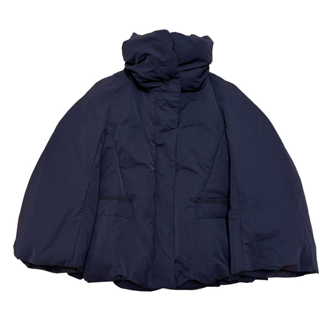 ユニクロ ジルサンダー +J ハイブリッドダウンジャケット ネイビー L