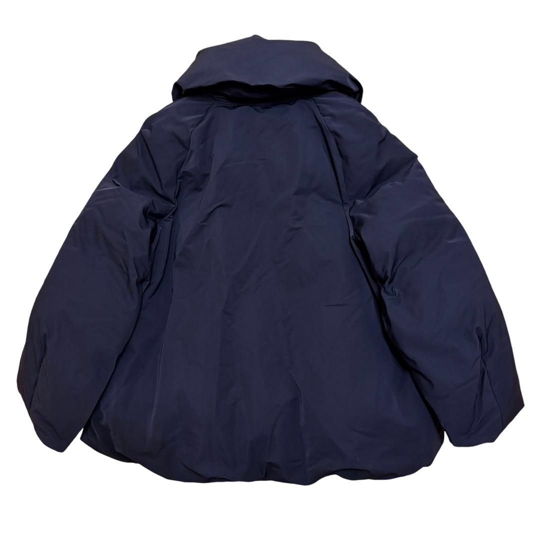 ユニクロ ジルサンダー +J ハイブリッドダウンジャケット ネイビー L