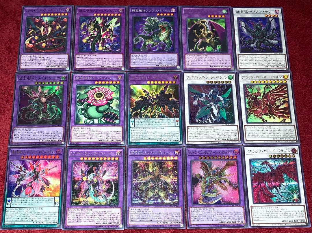 遊戯王 本格構築補食植物デッキ40枚＋E X15枚+α - メルカリ