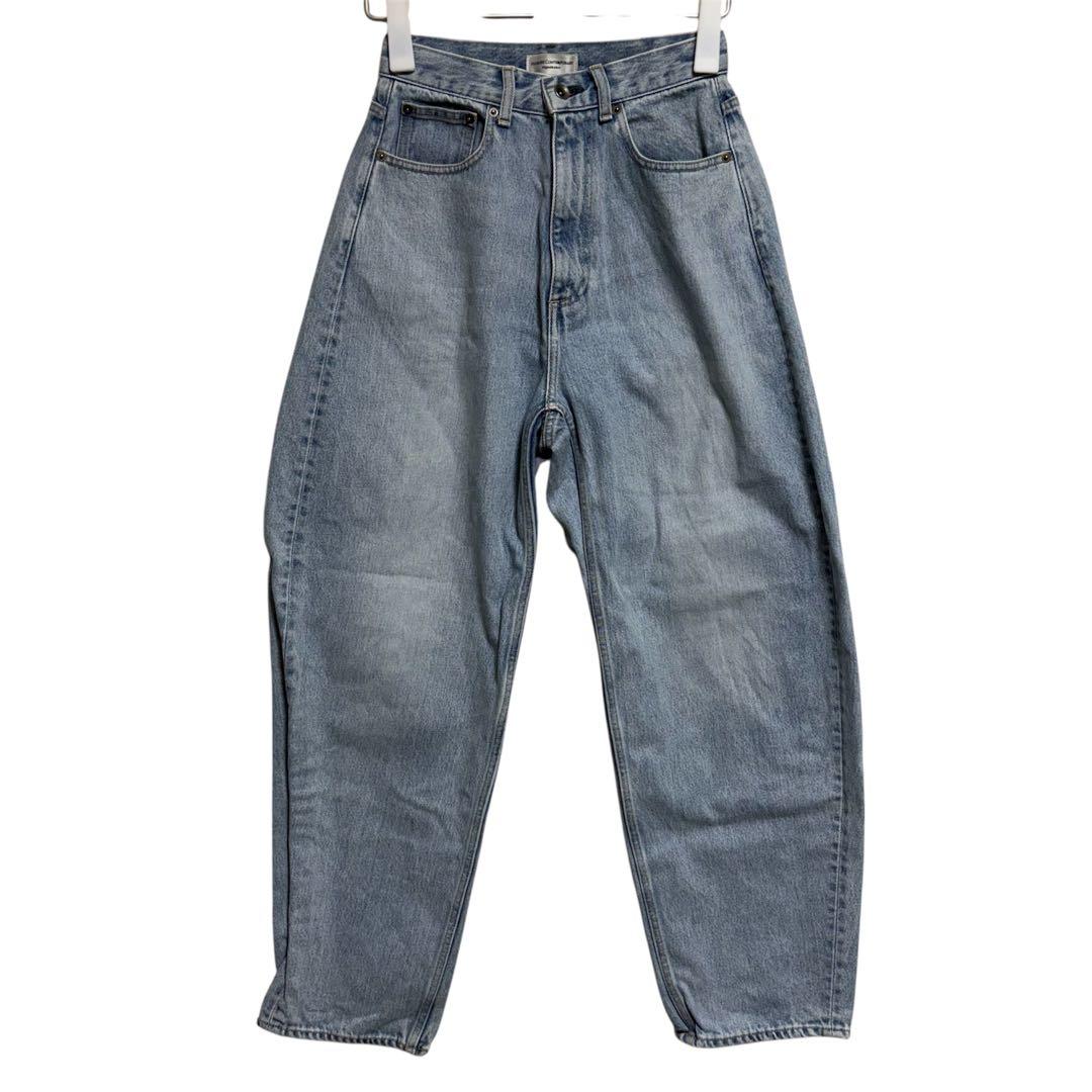 ま*！様 Curve Denim カーブ デニム ジーンズ S インディゴ