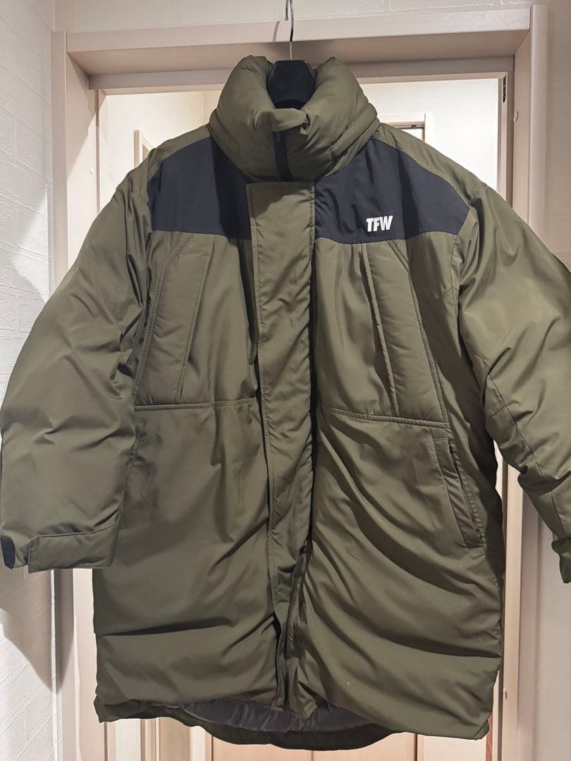 TFW49 モンスターダウンジャケット Mサイズ カーキ