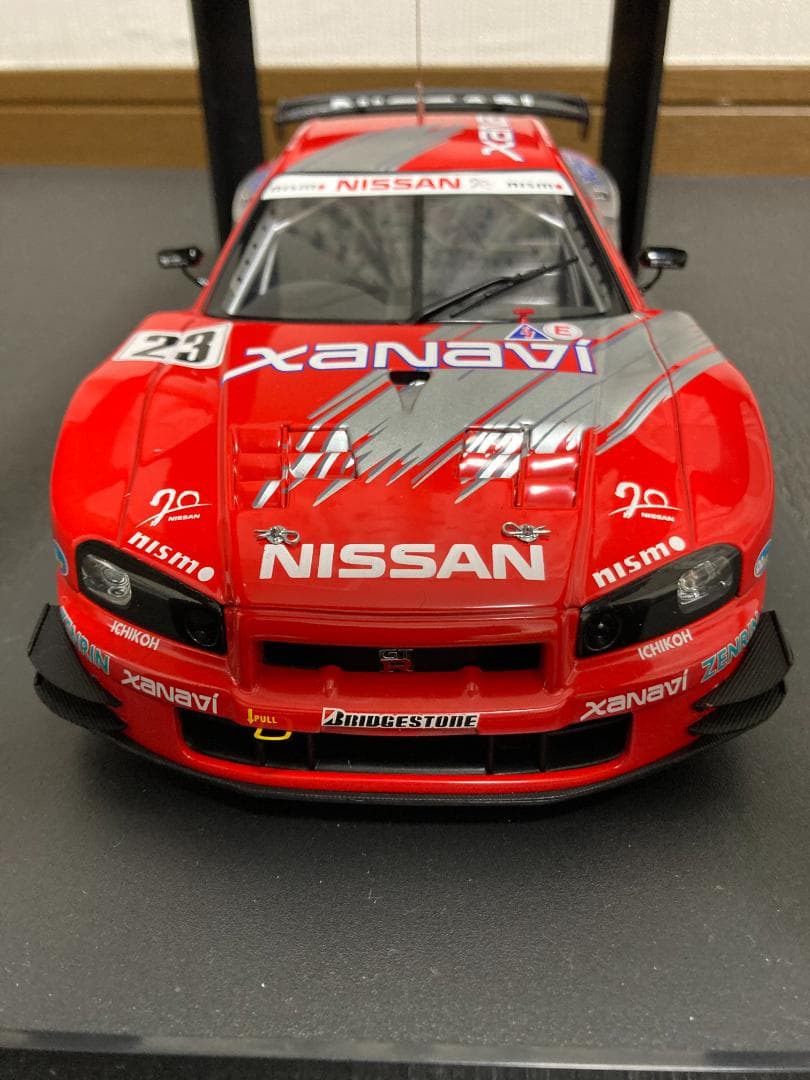 k*D様 1/18 オートアート JGTC R34 ザナヴィニスモ GT-R - メルカリ
