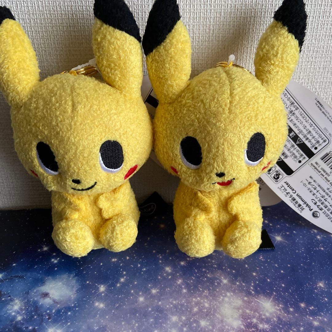 ポケモンセンター限定　ポケモンタイム　ピカチュウマスコット　タグ付き