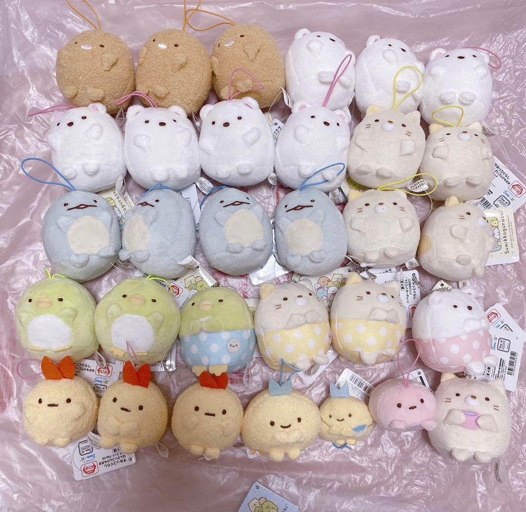 すみっコぐらし セット ばんざいゴムひも付き マスコット たぴおかパンツ ③