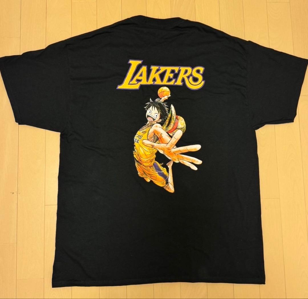 ONE PIECE✖️LAKERS コラボTシャツ