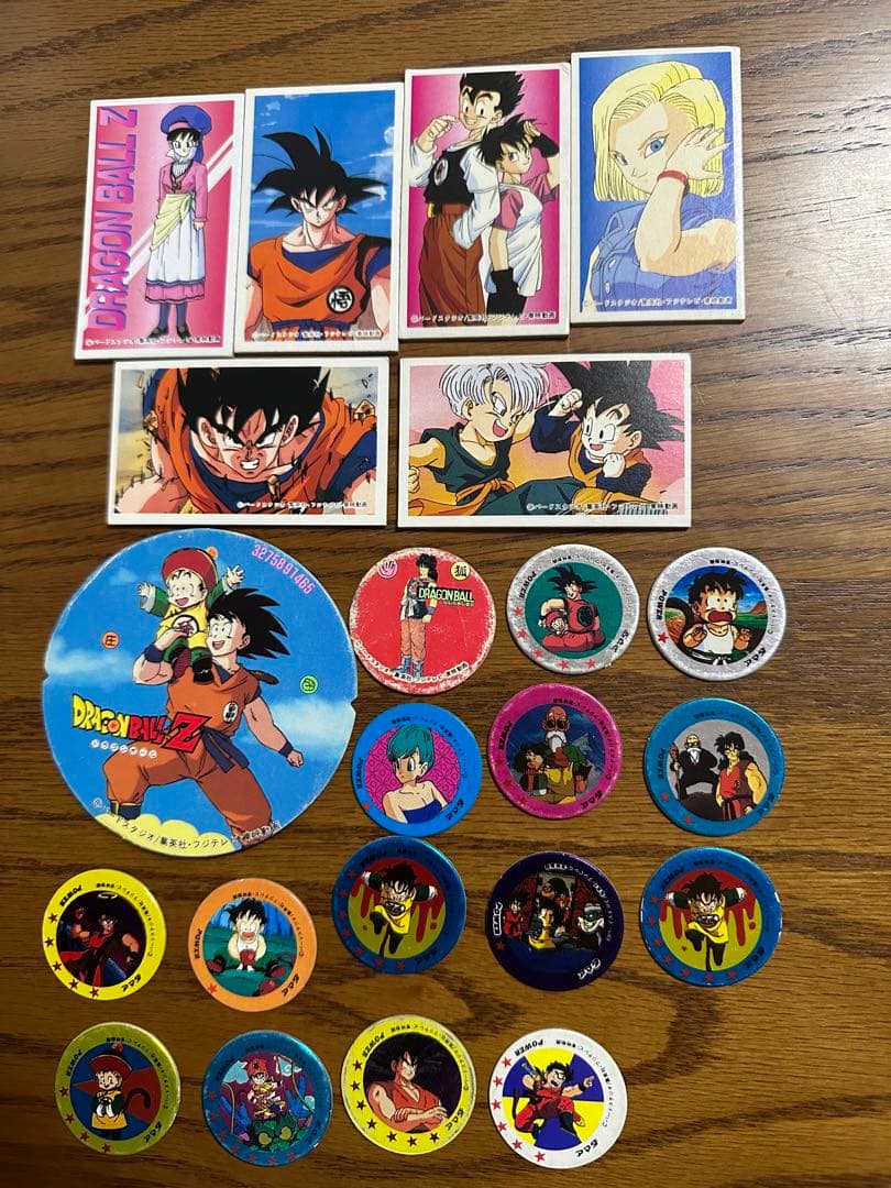 ドラゴンボール めんこ メンコ 昭和 平成 おもちゃ 玩具 雑貨 キラ