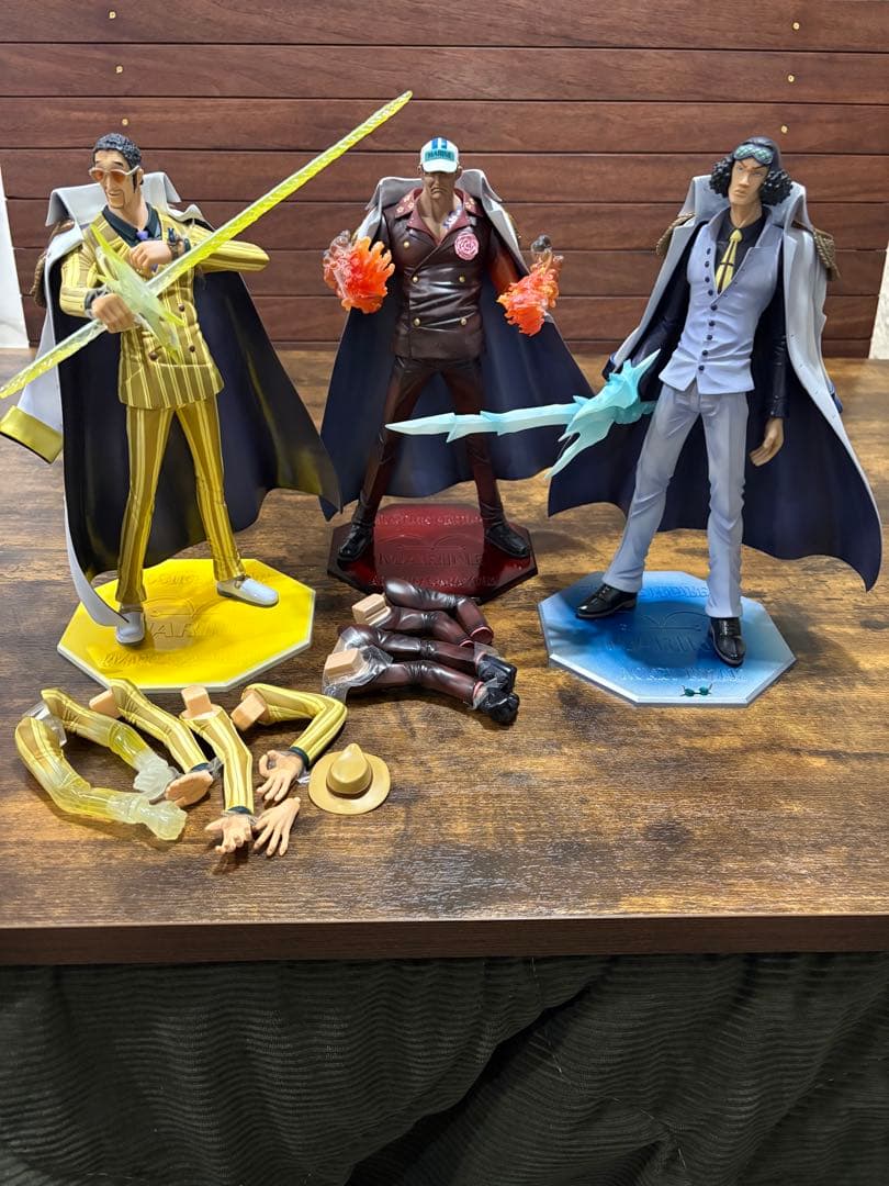 ワンピース POP 三大将 赤犬 黄猿 青キジ 3体セット