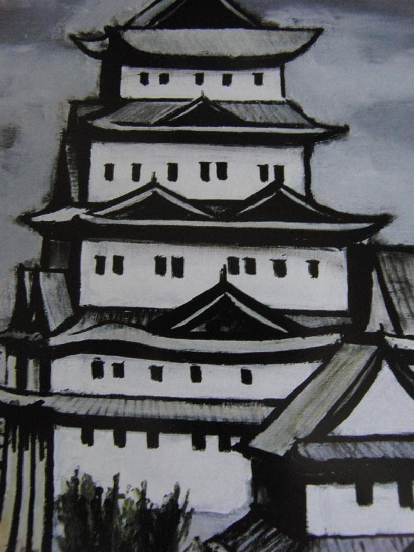 ベルナール・ビュッフェ、【LE JAPON-Chateau Nagoya】 - メルカリ