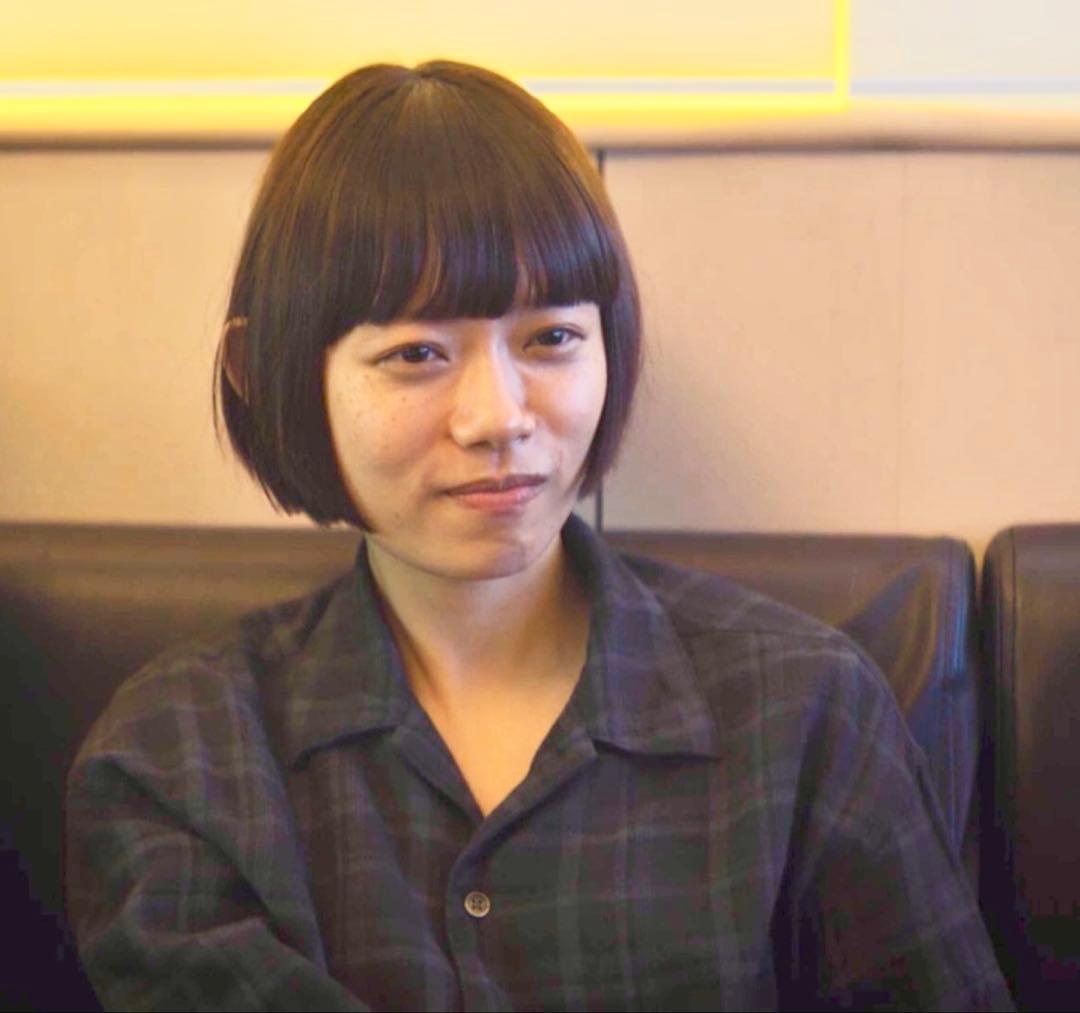 杉咲花さん着用　ネル マドラスチェック オープンカラー シャツ BOX