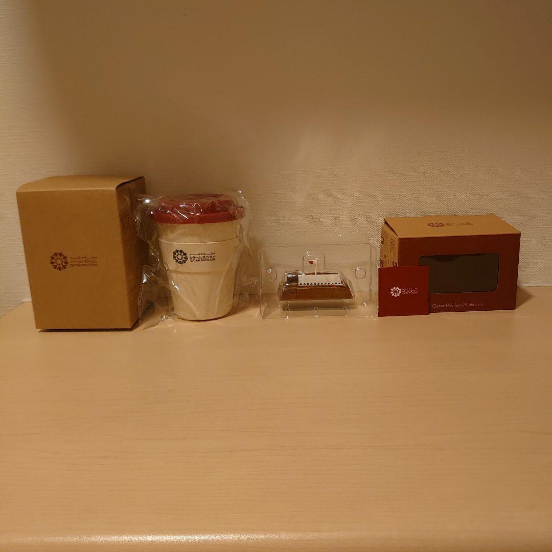 大阪 関西万博 カタール館ミニチュア エコカップ